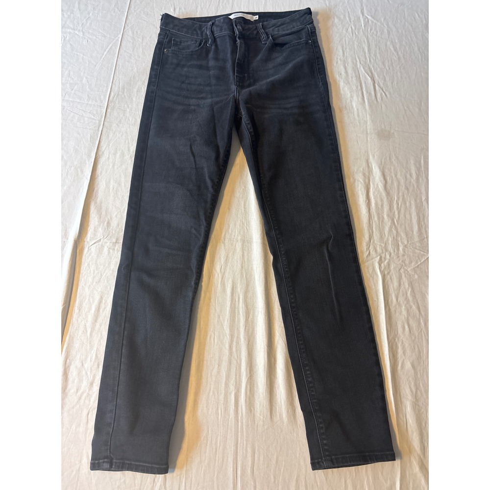 Hidden Jeans Skinny Denim Womens 28 Black Excellent High‎ Rise Faded Wash